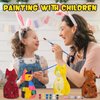 LBOLYUMEG Paint Your Own Cat Lamp Kit, Art Supplies Arts and Crafts for Kids Ages 8-12,Crafts for Girls 8-12,Night Light Kids Crafts Ages 4-8, Birthday Easter Gift for Girls Boys Age 3 4 5 6 7 8+(Cat)