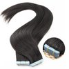 Isheeny Tape In Extensions Human Hair Black Women Yaki Straight Tape In Hair Extensions Seamless Straight Hair Extensions Real Human Hair Tape Hair Extensions 18 Inch 20pieces 40g/set