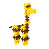 Plus Plus 3D Animal Figure Building Block Set, 70 Mini Interlocking Puzzle Pieces, Fun Stem Toys for Kids - Giraffe Maker Tube