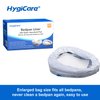 HygiCare Bedpan Liners with Super Absorbent Pads - 24 Count Universal Fit, Medical Grade, Leakproof, Odor Reducing, For Bedside Commodes