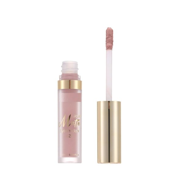 MAEPEOR Matte Liquid Eyeshadow 8 Colors Naked Smooth Creamy Eyeshadow Long Lasting and Waterproof Lightweight Eyeshadow (P06 Ginkgo)