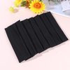JIEYAO 10Pcs Black Headbands for Women,Soft Stretchable Hairbands Non-Slip Fabric Head Wrap Holder Elastic Yoga Sport Bandana