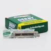 Derby & The Shave Factory Razor Blades | Black & Silver | Straight Edge Razor | Derby Single Edge Razor Blades | Shaving Kit from The Shave Factory (3 Pieces)