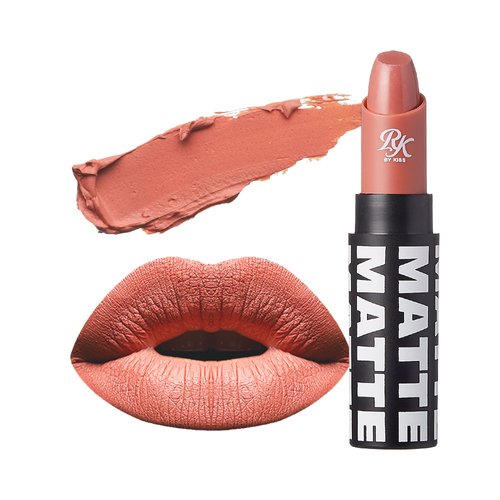 Kiss Ruby Kisses Matte Lipstick Nude Rose (3ml)