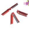 GBSTORE 2 Pcs Foldable Hair Comb Portable Travel Hair Comb Brush Double Headed Anti-static Massage Comb for Girls Kids Hairdressing Tools