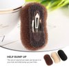 Uonlytech Hair Clip, 6pcs Bump Up Volume Hair Base Insert Sponge for Women DIY Hairstyle, Invisible Features, For Long Hair, Weddings, Parties, Everyday Use