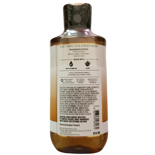 Bath & Body Works Whiskey Reserve 3-in-1 Hair, Face & Body Wash and Bar Soap