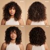 SEEN Curly Creme - Scented - Non-Comedogenic & Sulfate-Free Curl Defining Styling Hair Cream- Reduces Frizz- Heat Protectant- Safe for Sensitive Skin