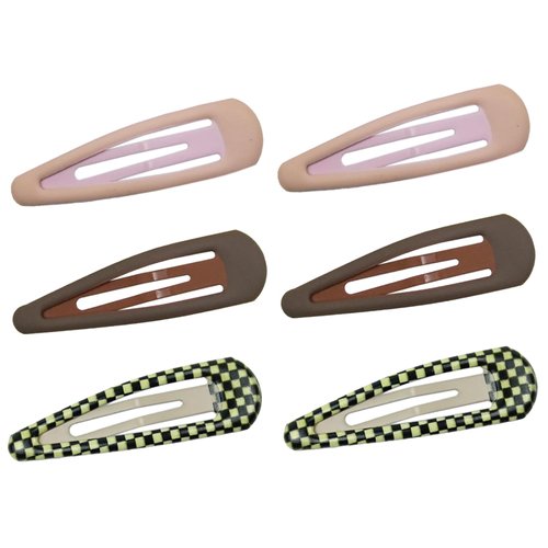 6 Pack hair clips for women drop