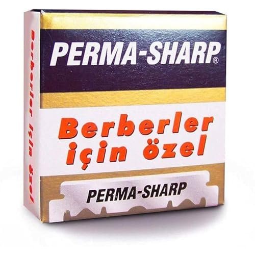 SF120fea-Shaving Factory Double Edge Safety Razor and 5 Feather Platinum Stainless Steel Blades