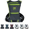 FITLY Minimalist Running Pack - Running Backpack Phone Holder, Storage, Thoracic Belt - Carry Personal Items - Running Gear For Men & Women - Lightweight running water backpack (Mojito Green, XS-S)