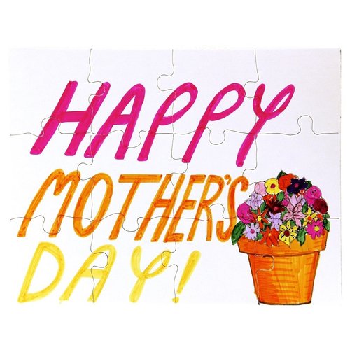 Hygloss Puzzles DIY Party Invite - Blank Puzzle for Decorating - Art Activity - Use as Party Favors - White, Sturdy – 8.5 x 11 Inches, 12 Pieces - Comes with Envelopes - 4 Qty