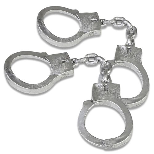 ArtCreativity 10.5 Inch Stretchy Handcuffs- Pack of 2 - Elastic Pretend Play Toy Handcuffs - Flexible Kiddie Handcuffs - Party Favor, Stage or Costume Prop, Goody Bag Filler, Gift for Boys & Girls