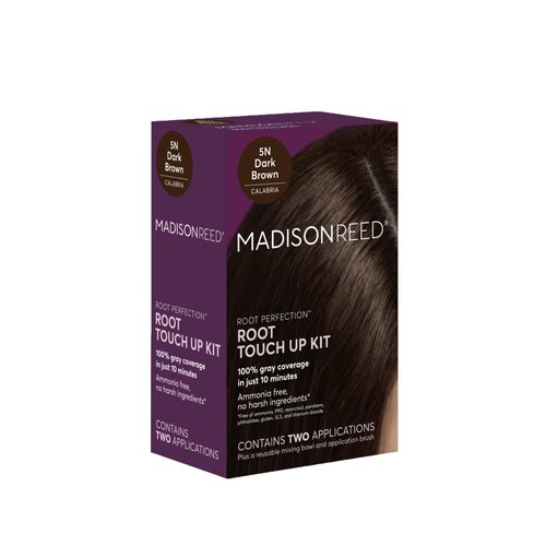 Madison Reed Root Perfection Permanent Root Touch Up, Dark Brown 5N Calabria, 10 Minutes for 100%...