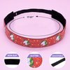 FROG SAC Christmas Headbands for Girls, Adjustable No Slip Hair Bands, Thin Holiday Headband for Girl Hair Accessories, Grosgrain Ribbon Hairband Stocking Stuffers for Kids