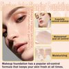 Color Changing Foundation & Natural Color Foundation with 2 Makeup Sponges,Moisturizing Full Coverage Liquid Foundation for Women,Non-greasy Long Lasting Flawless Concealer Cream Makeup Foundation Set