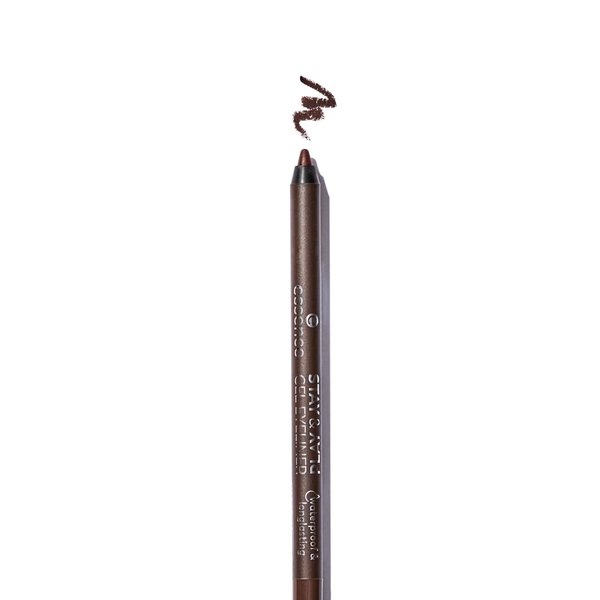 essence | Stay & Play Gel Eyeliner | Super Soft Gel-like Texture | Waterproof & Longlasting | Vegan & Cruelty Free (But First Espresso)