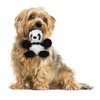 MIGHTY- Microfiber Ball Panda-Junior– Made with Squeaker Balls and Minimal Stuffing. Strong & Tough. Interactive Play Dog Toy. Machine Washable & Floats