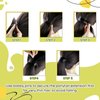 RUNATURE Human Hair Ponytail Extension Blonde Clip in Ponytail Hair Extension Dark Blonde Highlight Caramel Blonde Short Ponytail Human Hair Extensions Straight Pony Tails Hair Extension 12 Inch 70g