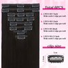 Clip in Hair Extensions Real Human Hair Straight Hair 100% Human Hair Extensions Brazilian Remy Human Hair Clip in Hair Extensions 8pcs with 18Clips 60g Double Weft Handmade 14Inch,#1B Natural Black