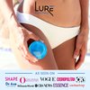 LURE Essentials Edge Cupping Set – Ultra Clear Blue Silicone Cupping Therapy Set for Cellulite Reduction and Myofascial Release - Massage Therapists and Home Use (Set of 4, Blue)