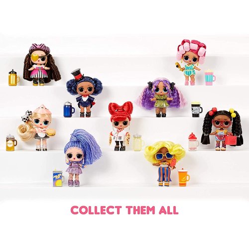 L.O.L. Surprise! Hairgoals Series 2 with 15 Surprises Including Real Hair Fashion Doll, Exclusive Hair Salon Toy Chair, Doll Accessories, Bottle, Comb - Small Dolls for Girls Ages 4-14 Years