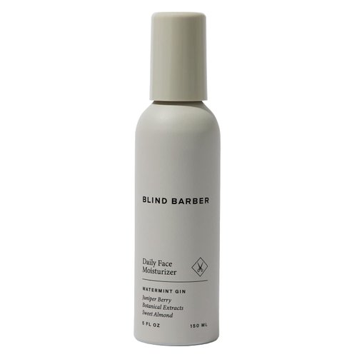 Blind Barber Daily Face Moisturizer - Daily Face Cream & Aftershave Lotion for Dry Skin - Skincare for Men - Good for All Skin Types (5oz / 150ml)