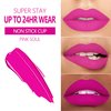 MAKI YIKA Hot Pink Lipstick for Women Color Stay Long Lasting Lipsticks, No Smudge Matte Liquid Lipstick Transferproof Cruelty-Free Lip Color | PINK SOUL