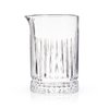 Viski Pedestal Cocktail Mixing Glass, Bartender and Bar accessories, Crystal Pitcher, Bartending Glasses Perfect for Mixing Old Fashioned, Manhattan, Negroni, 23 Oz.