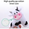 YSSZAM Cow Shape Catnip Toy, Cat Plush Chew Toy, Teeth Grinding Catnip Toy Cow Pet Supplies
