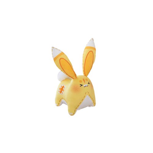 XUBWVW Genshin Impact Yaoyao Stuffed Plush Toy Pendant (Squinting)
