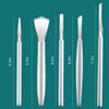 Ingrown Toenail Removal Kit, Pedicure Tools Kit Professional Knife Set Stainless Steel Ingrown Toenail Tool Foot Care Tools Nail Cuticle Remover, 7Pcs Set
