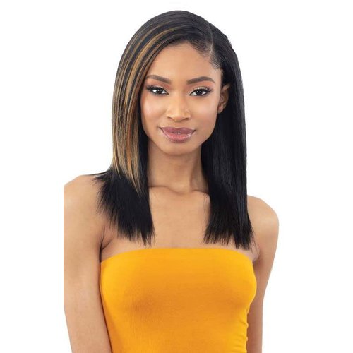 Shake N Go Freetress Organique New Concept Floor Bundle Hair ORGANIQUE STRAIGHT 12'' (1B), Black