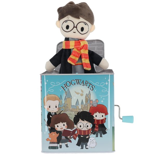 KIDS PREFERRED Harry Potter Toys Jack in the Box Baby Toy, Kid Harry Potter Toys for Toddlers 1-3, Developmental Toys for 1 Year Old, Hogwarts Plush