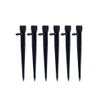 60 Piece of Drip Irrigation Emitters and Parts or Professional Irrigation Drippers and Drip Emitters or Sprinkler System Parts and Heads for 1/4 inch drip tubing