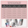 TKB Lip Gloss Base (Flexagel ME)| Clear Lip Gloss Base for DIY Lip Gloss| Ready-to-Wear| Moisturizing, High Shine, Crystal Clear, Vegan, Gluten and Cruelty free| Made in USA (5.5 Ounce (Pack of 2))
