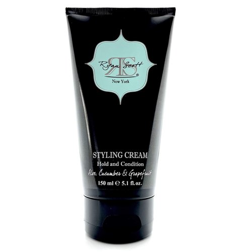 Ryan Scott Non Greasy Styling Cream Enriched with Fruit Extracts, Vitamins, and Natural Oils. Formulated to Hold and Condition. Aloe, Cucumber, & Grapefruit Fragrance, 5.1 fl. oz.