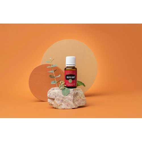 Breathe Again 15mL by Young Living Premium Essential Oil Blend - Cooling Sensation - Refreshing and Rejuvenating Aroma - Soothing and Comforting Aroma