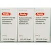 Rugby Sodium Chloride Ophthalmic Solution Eye Drops 5% 15mL - Pack of 3