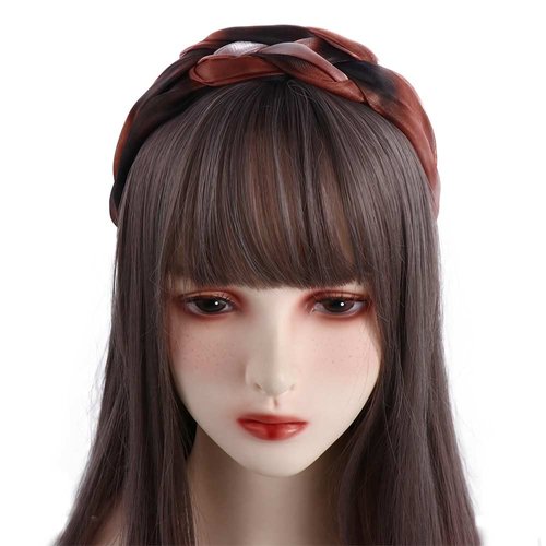 Pokinge 3PCS Shiny Twisted Braid Hair Hoop, Korean Style Braid Headband Wide Side Hairband, Knot Turban Headband Hair Accessories for Women Girls