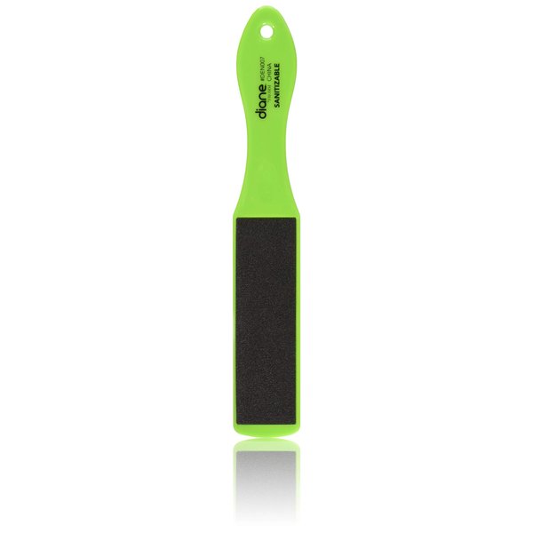 Diane Double Sided Square Sanitizable Foot File Green