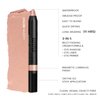 Nudestix Magnetic Luminous Eye Color Pencil, Eyeshadow + Eyeliner + Eyelid Primer + Highlighter Stick, Satin Finish Cream Makeup, Long Lasting, Waterproof, Shade: Nudity