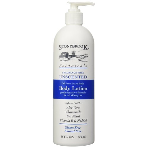 Stony Brook Body Lotion Unscented, 16 Fluid Ounce