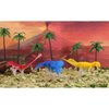 Beasts of the Mesozoic: Glow-in-The-Dark Dinosaur 3-Pack - 4" Velociraptor, Protoceratops & Psittacosaurus - 1/18th Scale Action Figures, Collectible