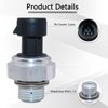KEJSTED 12677836 Engine Oil Pressure Sensor Switch Sending Unit D1846A Compatible with Chevy Silverado Trailblazer Suburban Tahoe GMC Yukon Impala Pontiac Buick 12616646 S4202 12573107 12562230 PS308