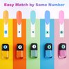 simarro Number Stickers (Number 1-1000), Self Adhesive Label Laser Stickers Waterproof Round Stickers for Organizing Nail Polish Bottle, Nail Sample Stick, Lipstick Storage Organizing (20)