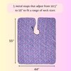 Women's Hair Cutting Cape For Salons, Haircut Cape for Barber With Adjustable Neck Snaps and Trendy Hair Swirls, Purple and Pink Shampoo Cape, Hair Cutting Cape for Adults with Snaps
