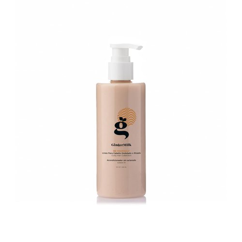 Ginger Milk Leave in Conditioner for Curly, Wavy, and Coily Hair | Hydrates, Nourishes and strengthens | curl cream & curly hair products Be Yourself 8.5 oz