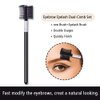 2 PCS Eyelash Comb and Eyebrow Brush Comb, Eyebrow Eyelash Brush Makeup Tool for Eyelashes extension (Pack of 2))