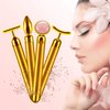 4-in-1 Face Massager Roller 24k Golden Face Roller, Arm Eye Nose Massage for Face Facial Massager Skin Care Tools